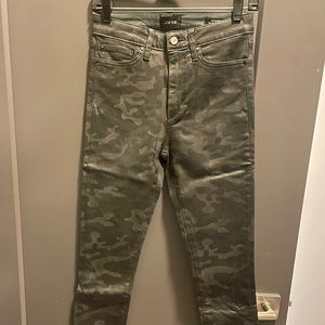 Joes coated camo jeans